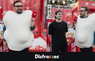 DISFRAZZES crea una mascota gigante con forma de palomita para RISI en los Gen Z Awards
