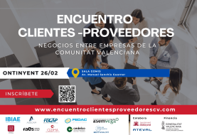 Nuevo Encuentro Clientes-Proveedores CV 2026 en Ontinyent