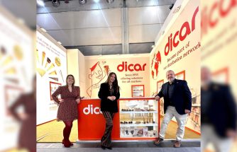 DICAR participa en la feria internacional SIGEP 2026 en Italia con su gama de productos para heladería