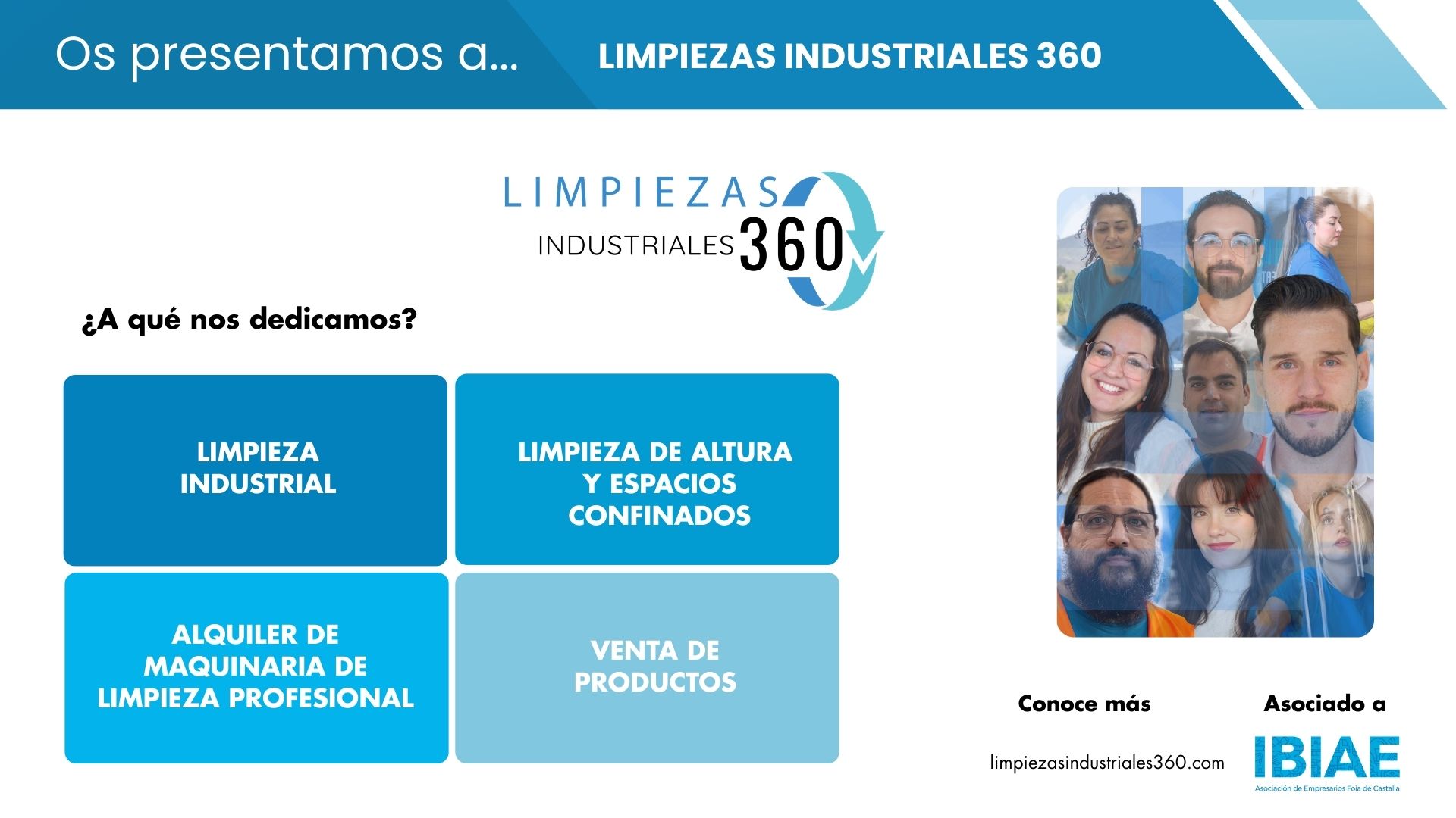 Limpiezas Industriales 360, referencia en soluciones profesionales de limpieza