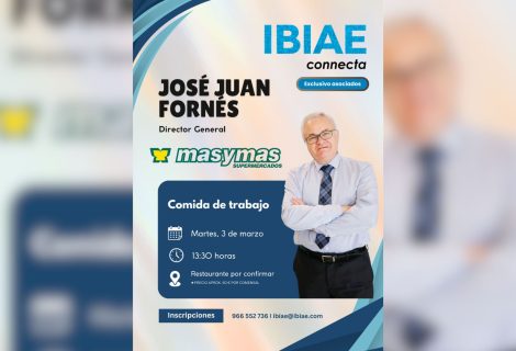José Juan Fornés, director general de MasyMas, protagoniza la segunda edición de IBIAE Connecta