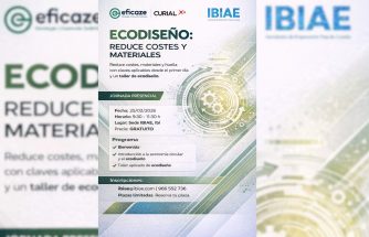 IBIAE organiza una jornada gratuita sobre ecodiseño para reducir costes y materiales en las empresas