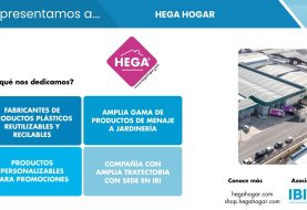 HEGA HOGAR, fabricante internacional de productos plásticos reutilizables y reciclables para el hogar y promociones