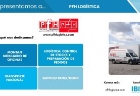 PFH LOGÍSTICA: más de 30 años ofreciendo soluciones integrales en transporte y logística