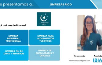 LIMPIEZAS RICO ofrece servicios de limpieza industrial, turística y fin de obra en la Foia de Castalla