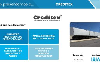 CREDITEX, especialistas en tejidos técnicos y soluciones textiles a medida para empresas