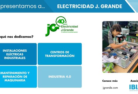 ELECTRICIDAD J. GRANDE, S.L. desarrolla sistemas eléctricos, mecánicos y de automatización para la industria