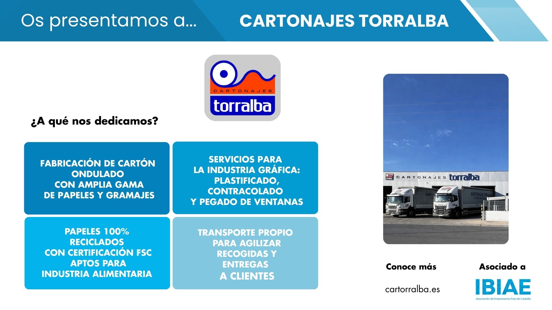 CARTONAJES TORRALBA impulsa soluciones en cartón ondulado para la industria gráfica y alimentaria