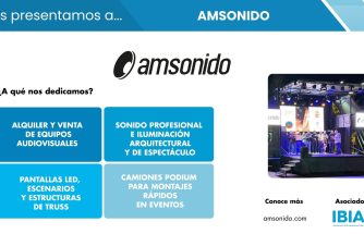 AM SONIDO ofrece soluciones audiovisuales e infraestructuras técnicas para todo tipo de eventos