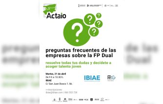 Jornada: Preguntas frecuentes sobre la FP Dual para empresas