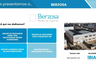 BERZOSA ofrece soluciones en fabricación de moldes de inyección para el sector del packaging y servicios de mantenimiento y reparación