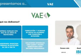 VAE ofrece servicios de fabricación y acabado de piezas de aluminio para sectores industriales