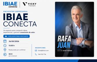 IBIAE Conecta con Rafa Juan, CEO de Vicky Foods