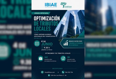 IBIAE acoge una jornada sobre optimización de tributos locales para ayudar a las empresas a reducir costes