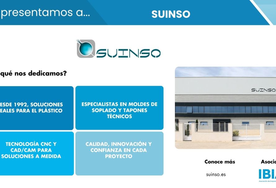 SUINSO convierte ingeniería y precisión en soluciones avanzadas para la industria del plástico