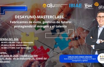DESAYUNO-MASTERCLASS | Fabricantes de éxito, gestores de futuro: protegiendo el margen y el talento