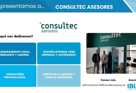 CONSULTEC ASESORES ofrece servicios integrales de asesoramiento fiscal, mercantil y laboral para empresas y autónomos