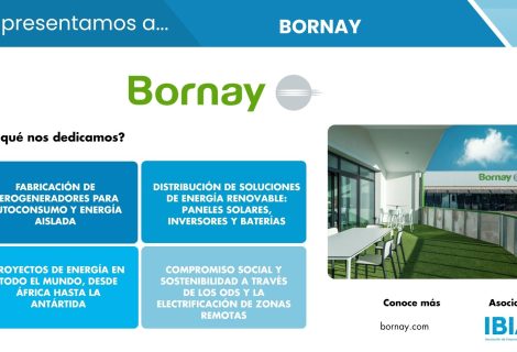 BORNAY lleva energía donde no la hay con más de 50 años fabricando aerogeneradores desde Castalla