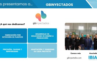 GB INYECTADOS impulsa soluciones industriales mediante inyección de plástico a medida
