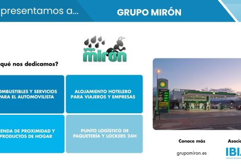 GRUPO MIRÓN centraliza combustible, alojamiento y recogida de paquetería