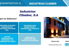 INDUSTRIAS CLIMBER fabrica soluciones de embalaje en poliestireno expandido desde 1988