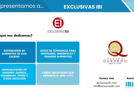 EXCLUSIVAS IBI, distribución alimentaria de calidad para hostelería y comercio desde 1979