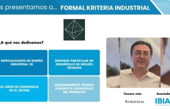 FORMAL KRITERIA INDUSTRIAL aporta 25 años de experiencia en diseño industrial 3D y desarrollo de moldes técnicos