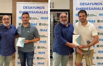 IBIAE entrega a SUMITOMO DEMAG ESPAÑA y DORADOS DE IBI los reconocimientos por su trayectoria empresarial