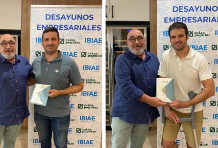 IBIAE entrega a SUMITOMO DEMAG ESPAÑA y DORADOS DE IBI los reconocimientos por su trayectoria empresarial