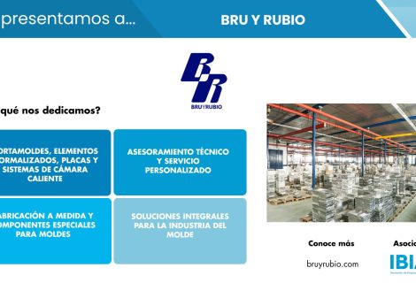 BRU Y RUBIO, soluciones integrales para moldes de inyección desde 1962