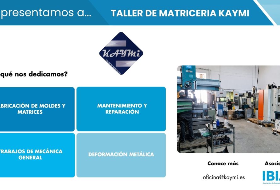 KAYMI S.L, empresa de matricería especializada en moldes