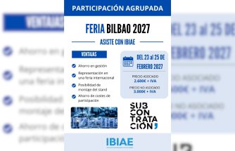 IBIAE organiza una participación agrupada en la Feria Subcontratación 2027 de Bilbao para facilitar la presencia de las empresas de la Foia de Castalla