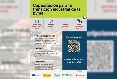Nuevo programa gratuito para avanzar en la transformación digital de las empresas industriales