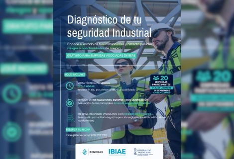 IBIAE pone en marcha un programa gratuito de diagnóstico de seguridad industrial para empresas asociadas