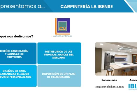 CARPINTERÍA LA IBENSE, más de 30 años diseñando y fabricando proyectos de carpintería a medida