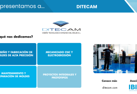 DITECAM aporta soluciones de alta precisión para el diseño, fabricación y mantenimiento de moldes