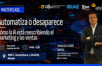 Masterclass | Automatiza o desaparece: cómo la IA está reescribiendo el marketing y las ventas