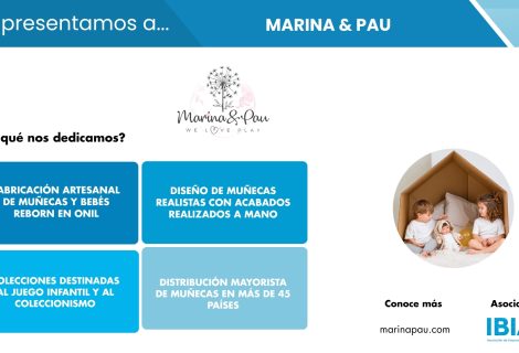 MARINA & PAU combina tradición e innovación en la fabricación artesanal de muñecas desde Onil