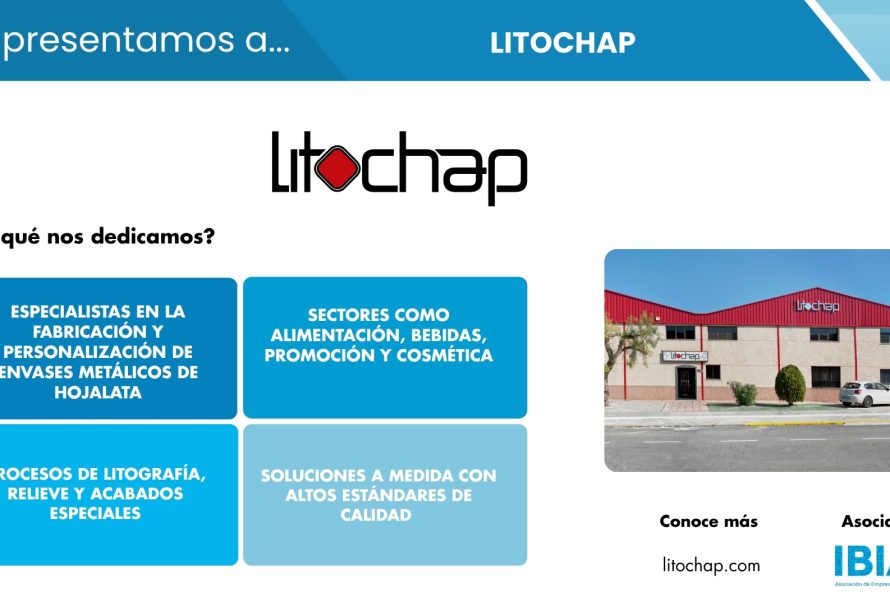 LITOCHAP, fabricación y personalización integral de envases metálicos desde Ibi
