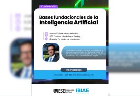 Nueva conferencia sobre Inteligencia Artificial con Óscar Gallego el 15 de octubre