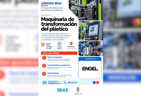 IBIAE abre al público una jornada sobre maquinaria de transformación del plástico impartida por ENGEL