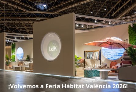 GRUPO JUINSA, a través de LdK Living Outdoors, celebra el diseño exterior en Feria Hábitat València 2026
